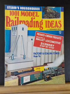 1001 Model Railroading Ideas 1973 Summer Trees Terrain Billboard era Coaling tow