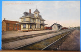 Postcard Lehigh Valley Station Bound Brook NJ UNDATED