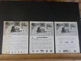 Railway Flyer LOT of 3 1985 86 87 Western New York Ry Historical Society