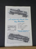 Model Railroader Magazine 1940 December Scenery Gondola plans B&O 0-4-0 switcher
