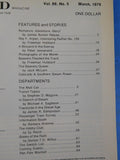 Railroad Magazine 1976 March Colorado & Southern Steam Power Romance, Adventure,