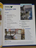 Model Railroading 1999 September October Spine cars Southern extended height off