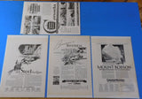 Ads Canadian National Ry Lot #11 Advertisements from Various Magazines (10)