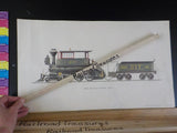 Print Baltimore & Ohio #217 The Davis Camel 1873