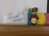 Jaycees California Ballons Up with People 1st Lady Yellow blue sield   PIN