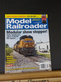 Model Railroader Magazine 2021 February Modular show stopper Snowy Mountain scen