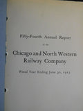 Chicago and North Western Railway Company Annual Report 1913 June 30