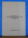 Early Railroading in Michigan and Wisconsin SC 1975 16 Pages Reprinted