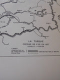 Construction Des Lignes De Chemins De Fer Irmak-filyos Fevzipasa-Diyarbekir 1937