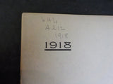 Alabama Great Southern Railroad Company Annual Report 1918 42nd MAP