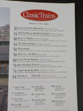 Classic Trains 2003 Winter Rail-Air travel Baldwin Diesels UP fireman