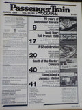 Passenger Train Journal #135 1989 March PTJ California Zephyr Metroliner Service
