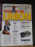 Progressive Railroading 2002 October State of the Union ECP Brakes Frog technolo