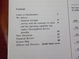 Norfolk Southern Annual Report 1984 System Map Financials