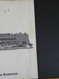 Photo Delaware & Hudson Dual Purpose Locomotive 4-8-4 D&H B&W