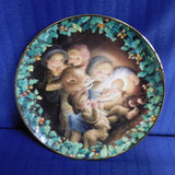 Plate Child's Christmas Happiness is Being Loved  Ferrandiz Hamilton Collection