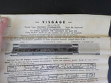 Visage Comparator Gauge Pocket type Viscosity style BA  Original Wood Box