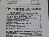 Pacific News #223 1980 May CRI&P cease operations After Mount St Helens SP Commu