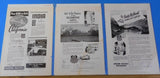 Ads Union Pacific Railroad Lot #24 Advertisements from various magazines (10)