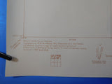 Map Colorado Leadville #4 Quadrangle 1934? Topographical Map 20x16