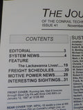 Conrail Technical Society The Journal Number 41 1996 November December