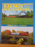 Rail Pace News Magazine 1990 July Railpace Allegheny Alcos and steam Hudson Line