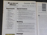 Railroad Model Craftsman Magazine 2001 October New Haven C-Liner  Trackplanning
