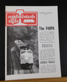 Midwestern Rails 1983 December-1984 January Vol.10 No.6 Issue 8 The F40PH BCR&N