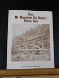 Early Mt Washington Cog Railway Picture Book by Ediwn Bill Robertson Soft Cover