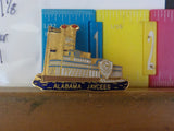 Jaycees Alabama Riverboat with white shield    PIN