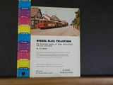 Diesel Rail Traction by WJK Davies Illustrated history Diesel Locos Railcars Tra