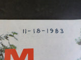 Live Steam Magazine 1983 November Small Marine Steam Engine Walschaerts Valve Ge