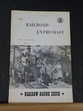 Railroad Enthusiast 1968 Winter and Spring  Narrow Gauge Issue Edaville plus