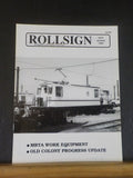 Rollsign Magazine of New England Transit News 1996 July August MBTA work equipme