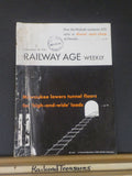 Railway Age 1961 November 20 Milw lowers tunnel floors for high wide loads DAMAG