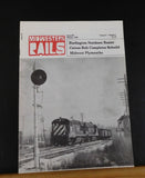 Midwestern Rails 1982 January Vol.9 No.1 Issue 76 Burlington Northern rosters