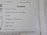 Railway Employees Journal 1970 August Northwest Passage Crossties In Early-Day R
