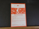 Thomas Cook European Timetable 1988 November Railway and shipping services throu