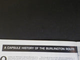 Burlington Route the Q Chicago, Burlington & Quincy RR   Stapled Soft Cover