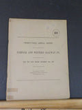 Norfolk and Western Railway Annual Report 23 year ended December 31 1918  MAP