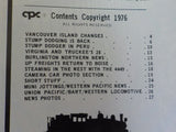 Pacific News #176 1976 June Pacific Rail News V&T #28 Stump dodging G12s
