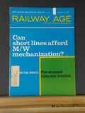 Railway Age 1967 November 13 Can sort lines afford M/W mechanization