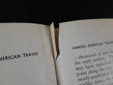 Famous American Trains & their stories By Roger Reynolds HARD COVER