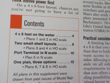 Model Railroader Magazine Supplements Lot of 4 RRrs you can model Track Plans