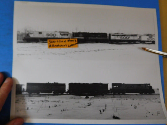 PHOTO SOO Line Locomotive #943 Near Allentown Wisconsin & Lomira WI 1978 8x10