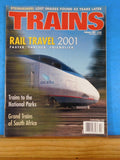 Trains Magazine 2001 February Rail Travel 2001Trains to National Parks S Africa