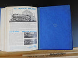 Model Railroader Magazine Complete year in MR blue binders 1963  12 issues