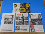 Ads Western Pacific RR California Zephyr #13 Advertisements from various magazin