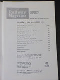 Railway Magazine 1962 November British Railways in West Wales Dual heating in L