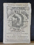 Pathfinder Railway Guide for the New England States 1952 September 1852